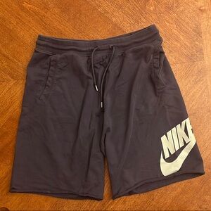 Nike Blue Athletic Shorts Lightweight Performance